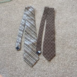 men’s ties new GAP & Bruno Piattelli 100% silk